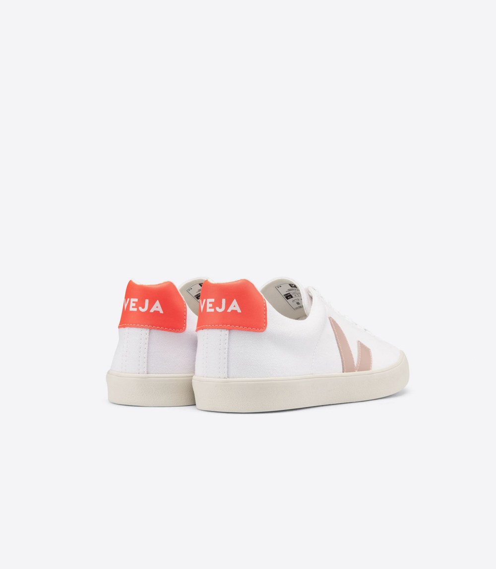 Veja Sneakers Womens - Esplar Se Canvas - White - 5603AXJCV